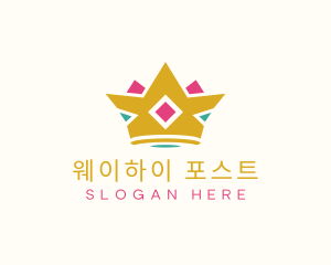 Royal Tiara Crown logo design