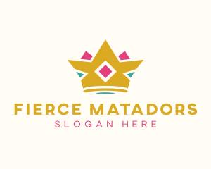 Royal Tiara Crown logo design