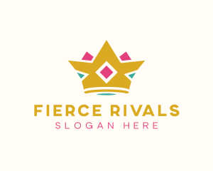 Royal Tiara Crown logo design