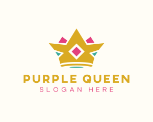 Royal Tiara Crown logo design