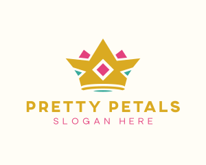 Royal Tiara Crown logo design