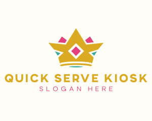 Royal Tiara Crown logo design