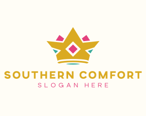 Royal Tiara Crown logo design