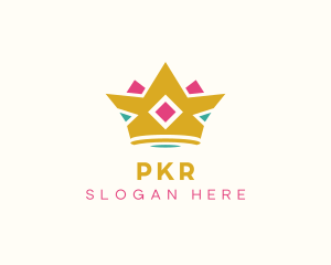 Royal Tiara Crown logo design