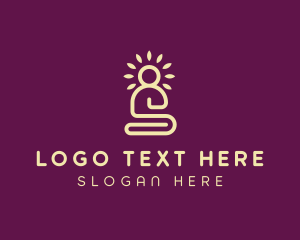 Yoga - Meditation Yoga Wellness logo design