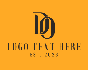 Typography - Elegant Business Professional logo design