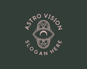 Cosmic Mystic Eye logo design