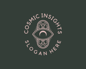 Cosmic Mystic Eye logo design