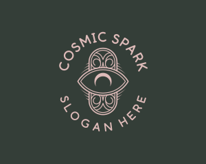 Cosmic Mystic Eye logo design