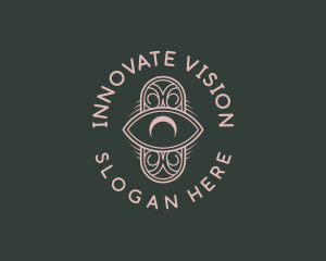 Cosmic Mystic Eye logo design