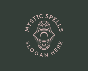 Cosmic Mystic Eye logo design