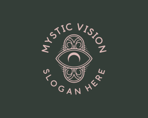 Cosmic Mystic Eye logo design