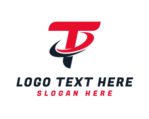 Branding - Orbit Business Letter T logo design