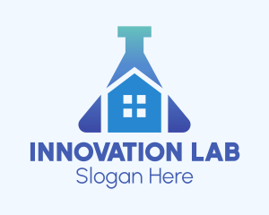 Blue Home Laboratory logo design