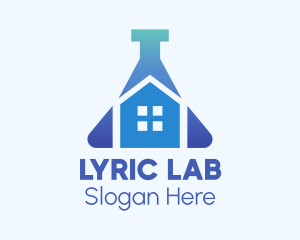 Blue Home Laboratory logo design