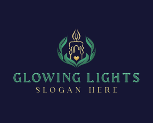 Candle Light Decoration logo design