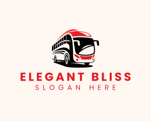 Road Trip - Bus Travel Transportation logo design