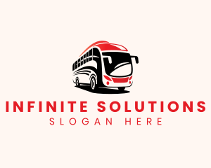 Tour Guide - Bus Travel Transportation logo design