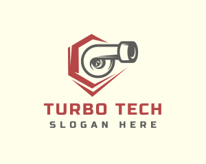 Turbo Engine Mechanic logo design