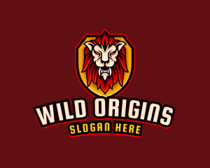 Wild Lion Gaming logo design