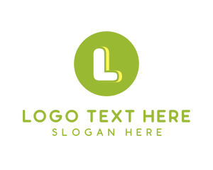 Green - Cute Green Circle logo design