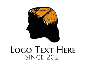 Butterfly Farm - Human Butterfly Mind logo design