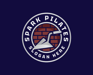 Bricklaying - Masonry Brick Renovation logo design