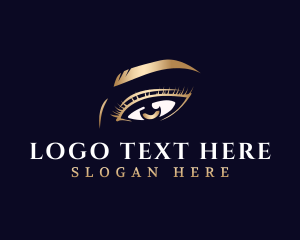 Lady - Luxury Beauty Eyelash logo design