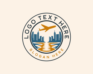 Getaway - Ocean City Flight logo design