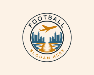 Sunset - Ocean City Flight logo design