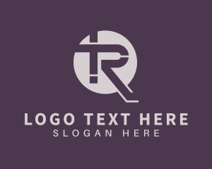 Modern Business Brand Letter R logo design