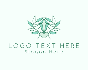 Eco - Natural Precious Stone logo design