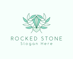 Natural Precious Stone logo design