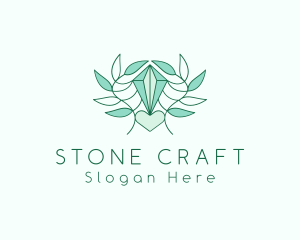 Natural Precious Stone logo design