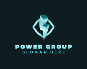 Power Energy Bolt Logo