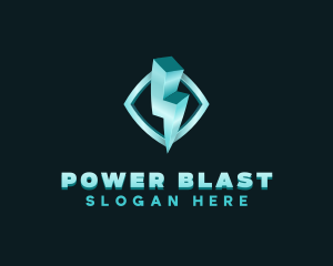 Power Energy Bolt logo design