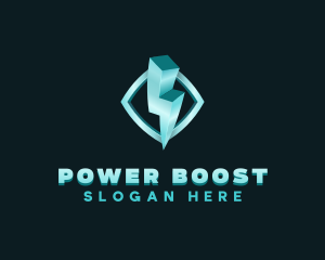 Charger - Power Energy Bolt logo design