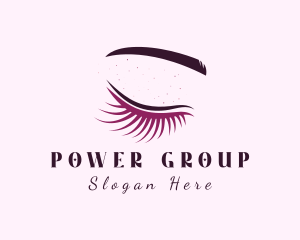 Cosmetics - Beauty Glam Eyelash logo design