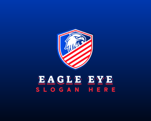 Patriotic Eagle Defense logo design