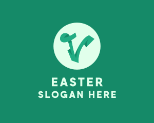 Vegan - Generic Initial Letter V Business logo design