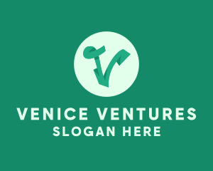 Generic Initial Letter V Business logo design