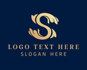 Luxury Ornate Floral Decor logo design