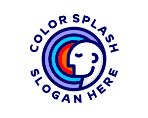 Colorful Human Foundation logo design