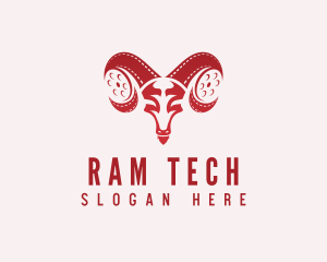 Film Evil Ram logo design