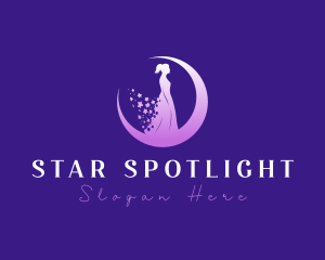 Woman Star Boutique logo design