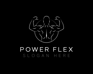 Muscle - Muscle Gym Fitness logo design