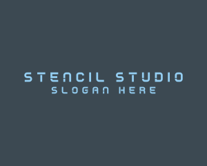 Stencil - Modern Business Stencil logo design