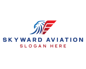 American Eagle Aviation logo design