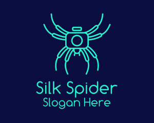 Spider Surveillance Camera  logo design