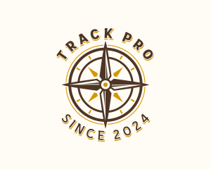 Tracker - Compass Navigator GPS logo design